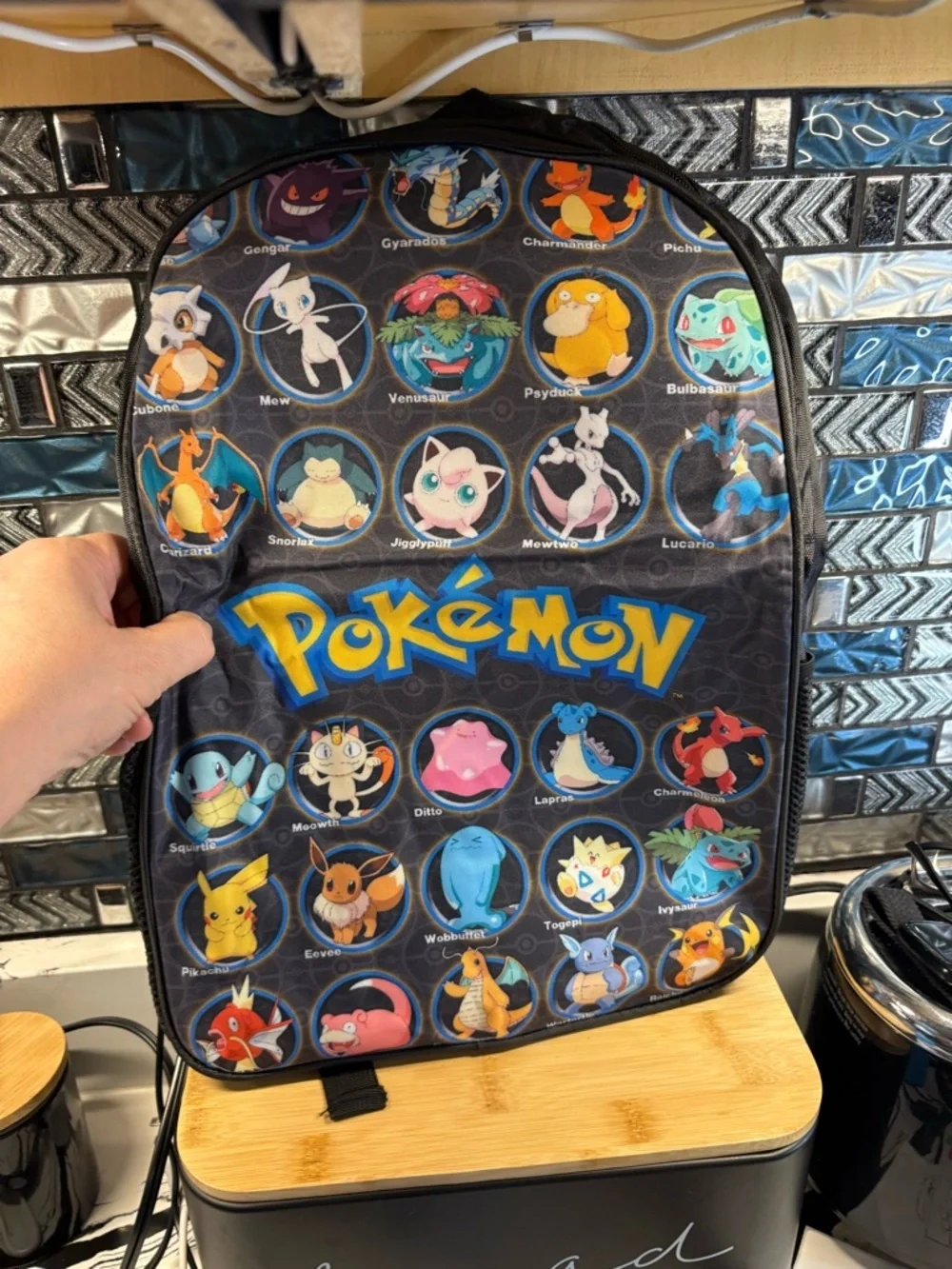Pokémon Kids Backpack with Character Print